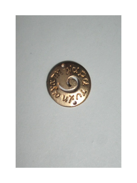 Dragoste Noroc de birou Amulet Rose Gold din Metal 3buc