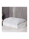 To megalo pazari Coverlet Single from Polyester White 160x240cm