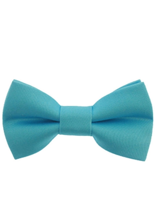 Monochrome Baby Bow Tie Light Blue 0 to 12 Months