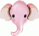 Μπαλόνια ελέφαντας ροζ 99 εκατοστά, Flexmetal