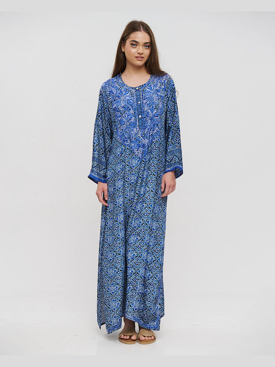 Ble Resort Collection Maxi Kleid Blau