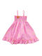 Baby Zug Kleid/Kreise Pink