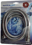 Spiral Kitchen Chrome Shower Hose 1/2" x 15 x 1 Waterline