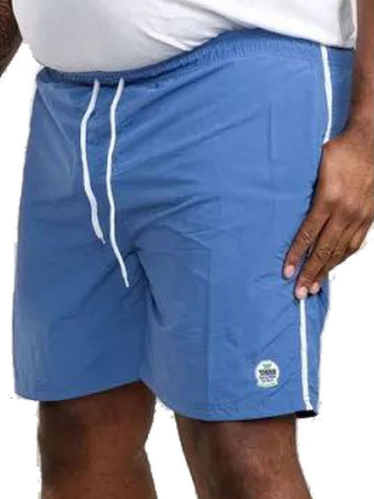 DUKE Men's Light Blue Swimwear Bermuda Shorts (up to 7XL) KS20817 D555 YARROW ROYAL Blue