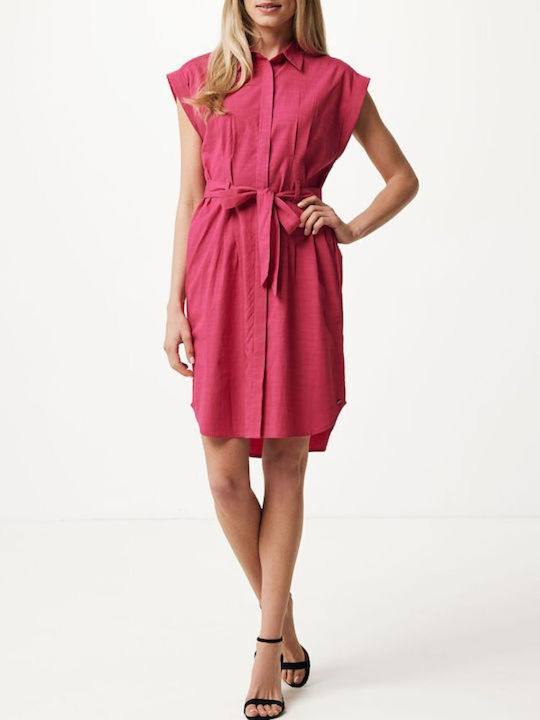 Mexx Mini Rochie cu cămașă Rochie Deep Pink