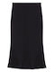 ELENA MIRO TRICOT TULIP SKIRT 1649L000377N-33-BLACK