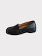 Women's black moccasin code 1812