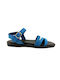 SKIN SANDALS BLUE - Blau