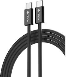 Devia EC325 USB 2.0 USB-C male - USB-C 60W 1m Devia EC325 USB 2.0 USB-C male - USB-C 60W 1m