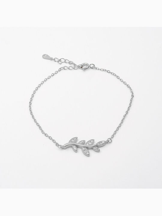 Olive Branch Motif Bracelet