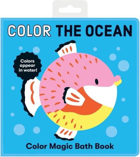 Color Ocean Color Magic Bath Book Galison Bath Book