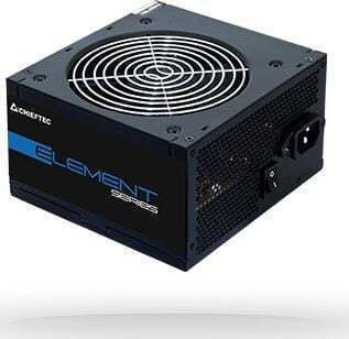 Chieftec 500W Schwarz Computer-Netzteil Voll verkabelt 80 Plus Bronze (ELP-500S)