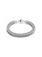 Steel Bracelet Silver 23cm 1pc