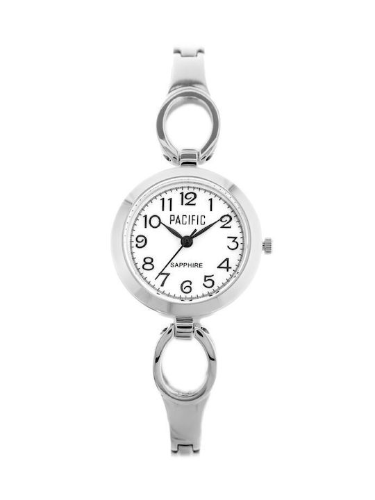 Pacific Uhr mit Silber Metallarmband