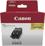 Canon PGI-525 Pack of 2 InkJet Printer Inks Black (4529B017)