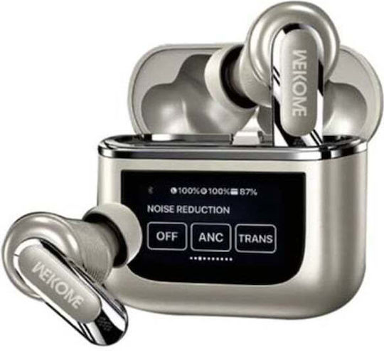WK Beluga S9 In-Ear Bluetooth-Freisprecheinrichtung Kopfhörer mit Ladeetui Gold