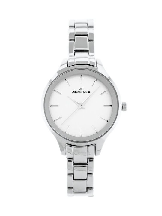 Jordan Kerr Watch with Silver Metal Bracelet