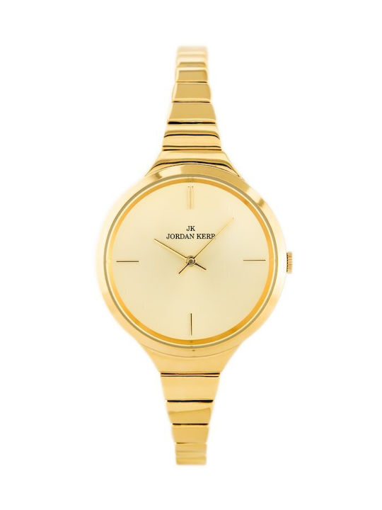 Jordan Kerr Uhr in Gold Farbe
