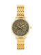Jordan Kerr Women's Watch with Gold Metal Bracelet