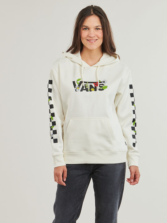 Vans Women's Hooded Sweatshirt White