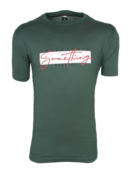 Stefansxxl Men's Short Sleeve Blouse Green