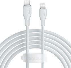 Baseus USB-C to Lightning Cable 20W Λευκό 2m (BG-40434)