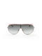 Police Men's Sunglasses with Red Metal Frame and Red Gradient Lens S8639 0N54