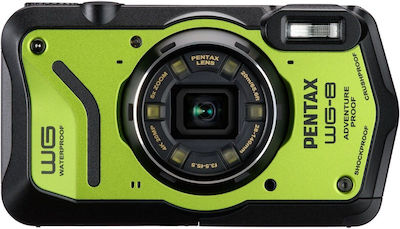 Ricoh Pentax WG-8 Compact Camera 20MP 5x Optical Zoom with 3" Display Full HD (1080p)