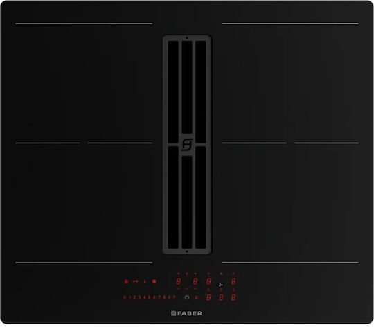 Faber Galileo Slim A600 Induction Cooktop Autonomous with Hood 60x52εκ.