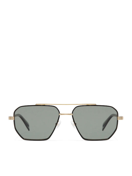 Gigi Barcelona Unisex Sunglasses with Gold Meta...