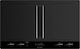 Faber Galileo Stripes A830 Induction Cooktop Autonomous with Hood 83x52εκ.
