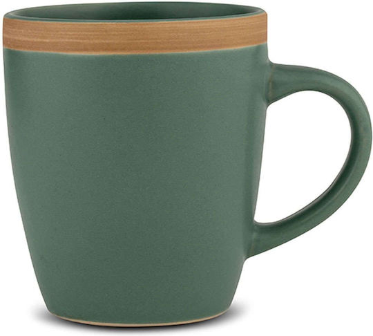 Nava Athena Керамична чаша Зелена 380ml