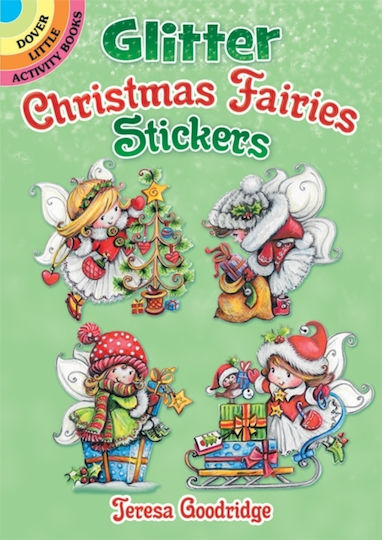Glitzernde Weihnachtsfeen Aufkleber Dover Publications Inc Taschenbuch Softcover