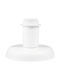 Heronia Decorative Lamp with Socket for Bulb E27 White
