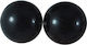 Acryl Perlen & Pailletten Schwarze 50Stück 14mm