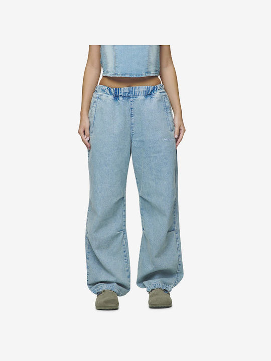 Pegador Women's Jean Trousers in Loose Fit BLUE OPEN