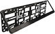 Swiss Drive Car License Plate Frame Front Plastic Black