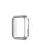 Plastic Case in Silver color for Apple Watch Series 9 / 8 / 7 41mm