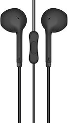 Music Taxi 20703 In-ear Handsfree Headphones with Connector 3.5mm Black