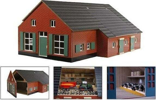 Figur Hipo Bauernhof mit Stall 77 x 57 x 32 cm 1:32 610111