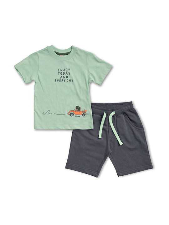 Reflex Kids Set with Shorts Summer 2pcs Mint