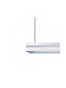 DIL XF236C Fluorescent Ceiling Light with 2 Light Bulb Places T8 Shape for G13 Base L124xD12xH12cm