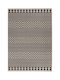 Royal Carpet Flox 7525W Rug Rectangular Summer Wicker Black