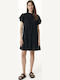 Sommer Mini Damenkleid mit Rüschen Schwarze