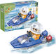 Banbao Cuburi De Construit Blue Boat Pentru 4+ Ani 19 Bucăți