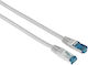 HAMA F/UTP Cat.6 (Gigabit) Καλώδιο Δικτύου Ethernet 3m Γκρι