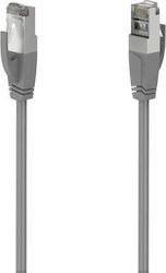HAMA 00200671 F/UTP Cat.5e Мрежов Кабел Ethernet 10м Сив