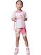 Kinder Leggings Sport Kurz Laser Fuchsia