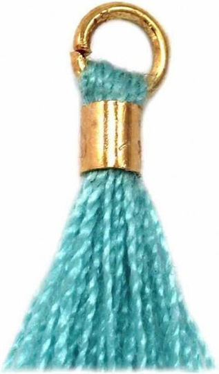 Decorative Tassel for DIY Crafts Turquoise 10pcs