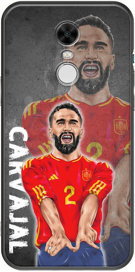 Euro 2024 Dani Carvajal Xiaomi Redmi Note 4 Note 4x Black Tpu Black Silicone